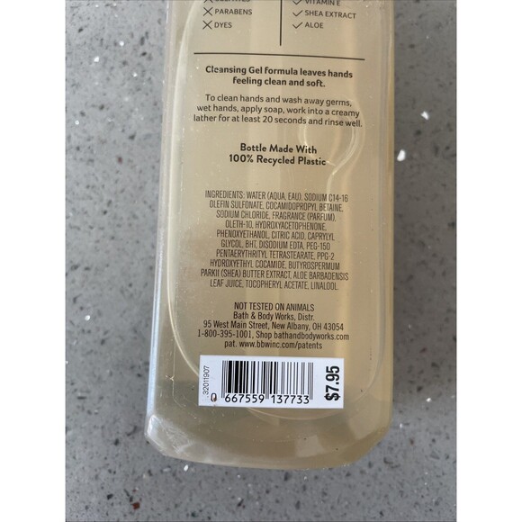 Bath & Body Works WARM VANILLA SUGAR Your Choice Soap or Shower Gel - Picture 4 of 6